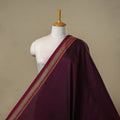 Karnataka weave cotton khun fabric 25 - handcrafted