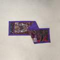 Khambadiya patchwork beadwork table runner (60 x 16 in) 08