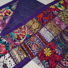 Khambadiya patchwork table runner (71 x 16 in) 04