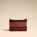  Purple Khun Fabric Quilted Coin Pouch