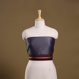 Khun weave cotton blouse piece 41 - handcrafted