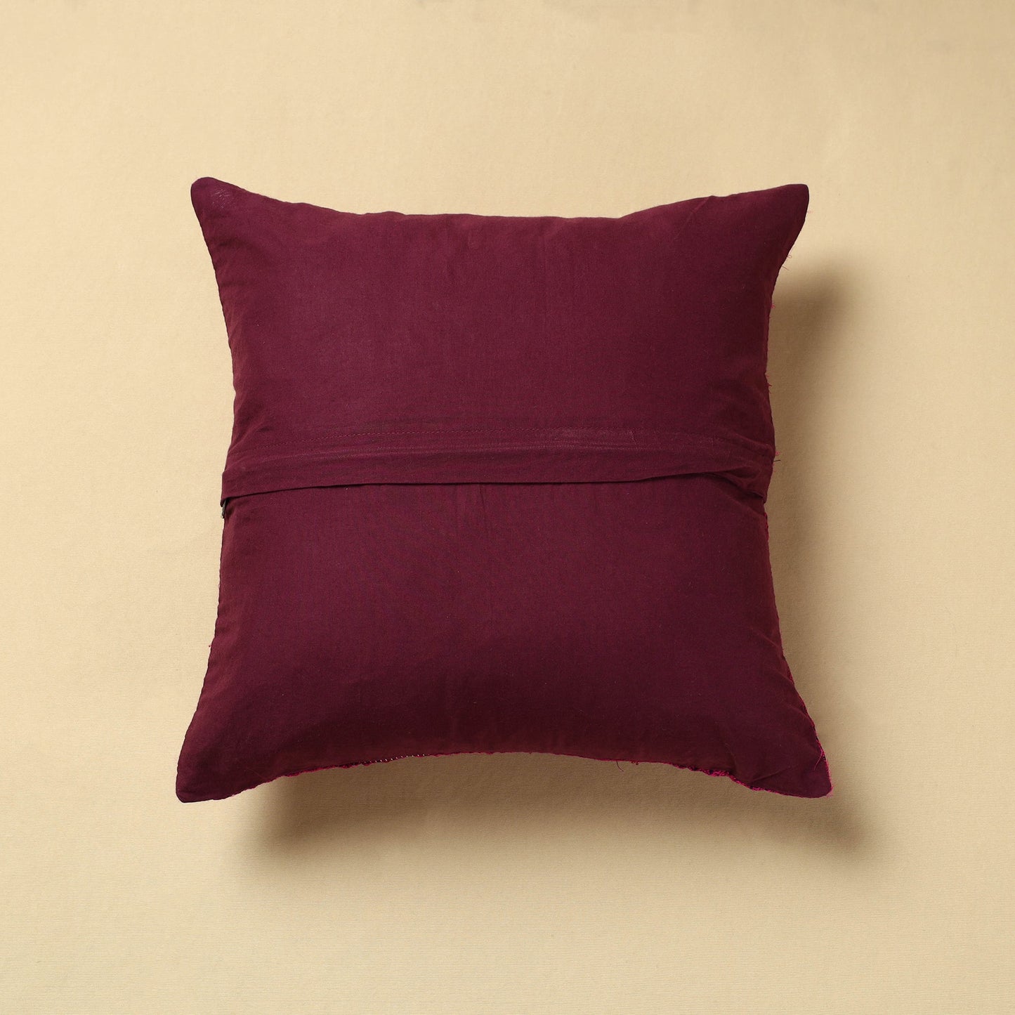  Khun Weave Cotton Cushion Cover (16 x 16 in) 