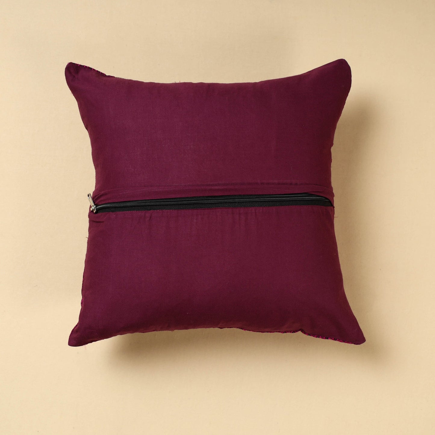  Khun Weave Cotton Cushion Cover (16 x 16 in) 