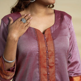 Buy Khun Weave Cotton Straight Kurta Online at iTokri.com