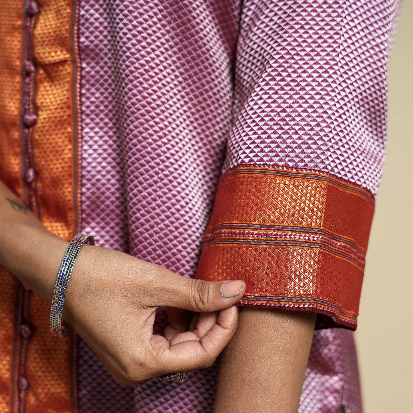 Buy Khun Weave Cotton Straight Kurta Online at iTokri.com