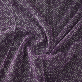 Kota doria cotton hand block batik print fabric 01