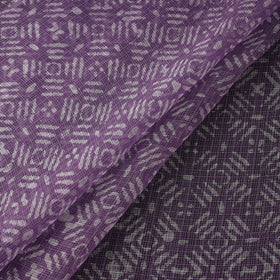 Kota doria cotton hand block batik print fabric 01