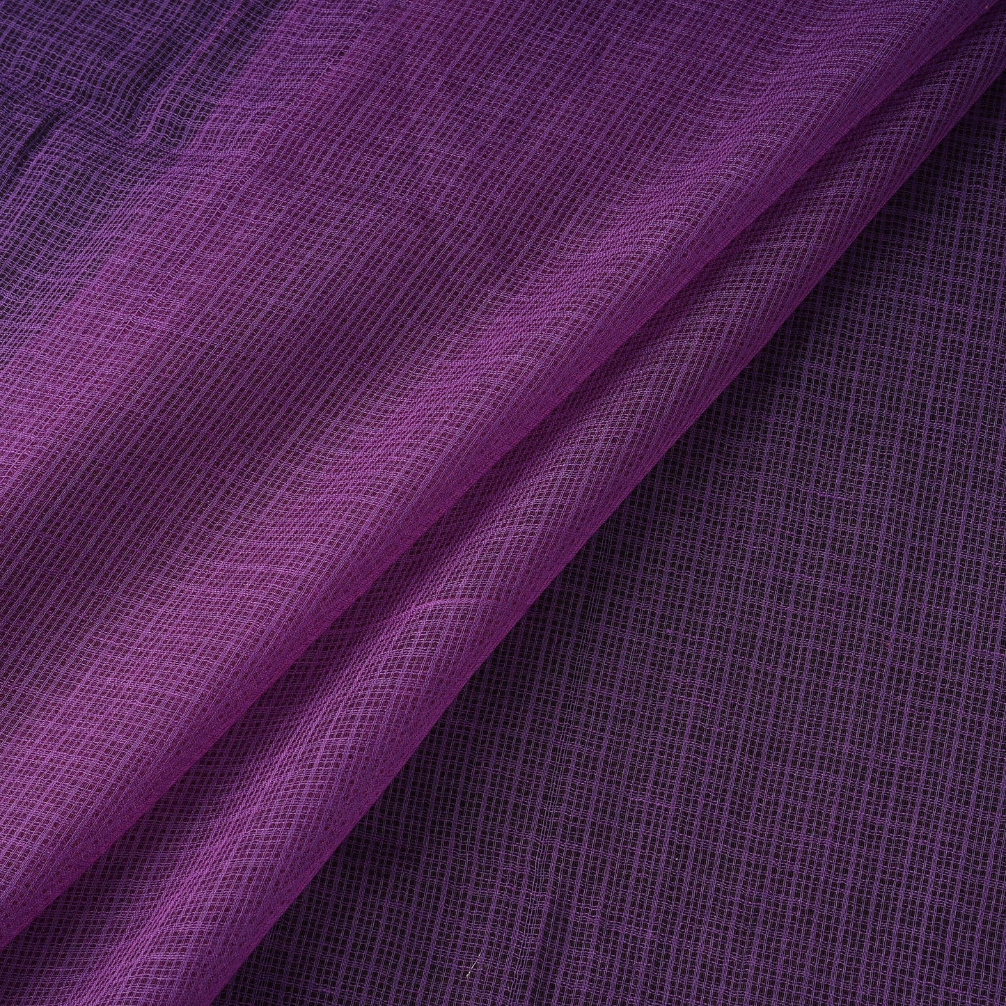 Kota doria cotton plain fabric 01 - handcrafted