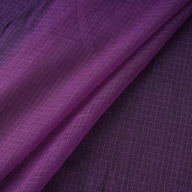 Kota doria cotton plain fabric 01 - handcrafted