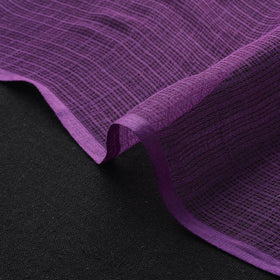 Kota doria cotton plain fabric 01 - handcrafted