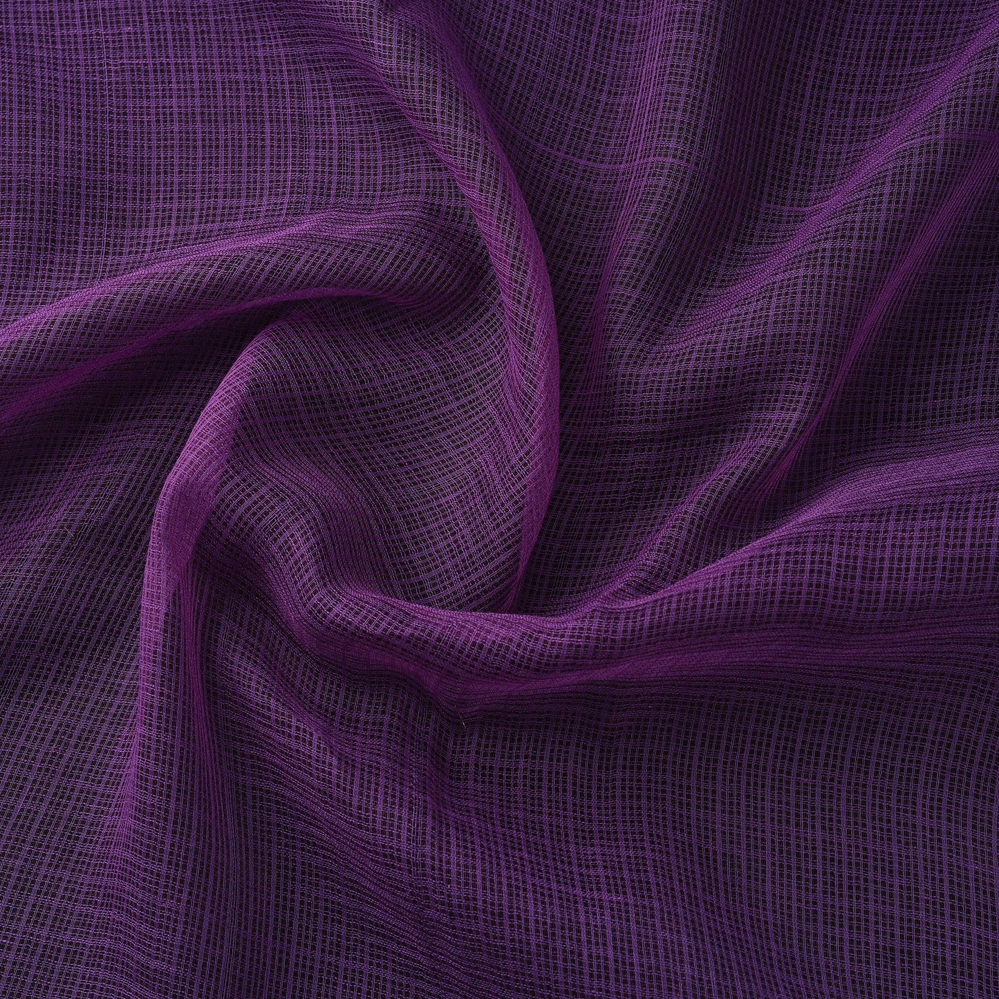 Kota doria cotton plain fabric 01 - handcrafted