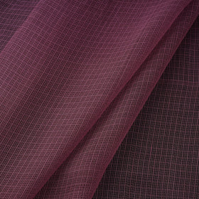 Kota doria cotton plain fabric 15 - handcrafted