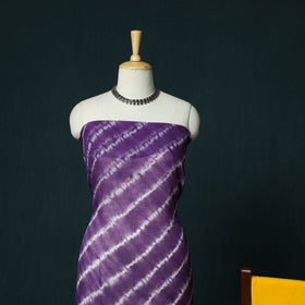 Kota doria cotton shibori tie-dye 3pc unstitched dress