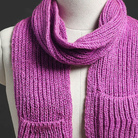  Kumaun Hand Knitted Woolen Muffler for Men & Women Online in India