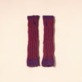 Purple Kumaun Hand Knitted Woollen Hand Warmer