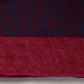 Purple Kumaun Handwoven Merino Woollen Fabric