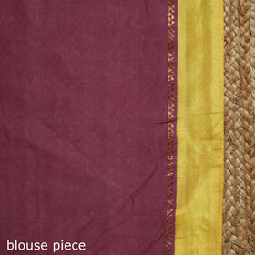 Purple - kuppadam dobby handloom cotton saree 04