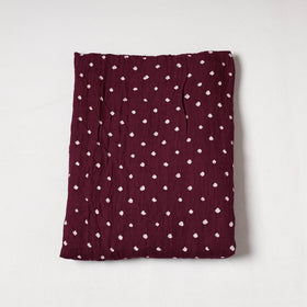  Kutch Bandhani Tie-Dye Mul Cotton Precut Fabric 