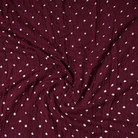  Kutch Bandhani Tie-Dye Mul Cotton Precut Fabric 