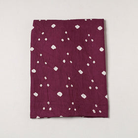  Kutch Bandhani Tie-Dye Mul Cotton Precut Fabric 