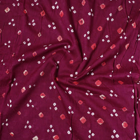 Kutch Bandhani Tie-Dye Satin Cotton Precut Fabric 25 