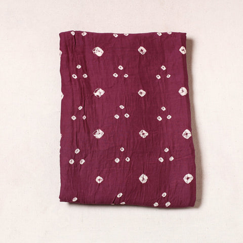  Kutch Bandhani Tie-Dye Satin Cotton Precut Fabric 