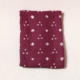  Kutch Bandhani Tie-Dye Satin Cotton Precut Fabric 