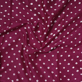  Kutch Bandhani Tie-Dye Satin Cotton Precut Fabric 47 