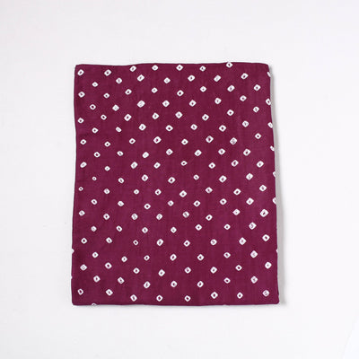  Kutch Bandhani Tie-Dye Satin Cotton Precut Fabric 47 