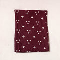  Kutch Bandhani Tie-Dye Satin Cotton Precut Fabric 