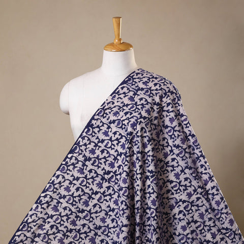 Purple - kutch batik cotton fabric 26 - handcrafted