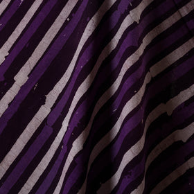 Purple - kutch batik cotton fabric 27 - handcrafted