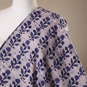 Purple - kutch batik cotton fabric 28 - handcrafted