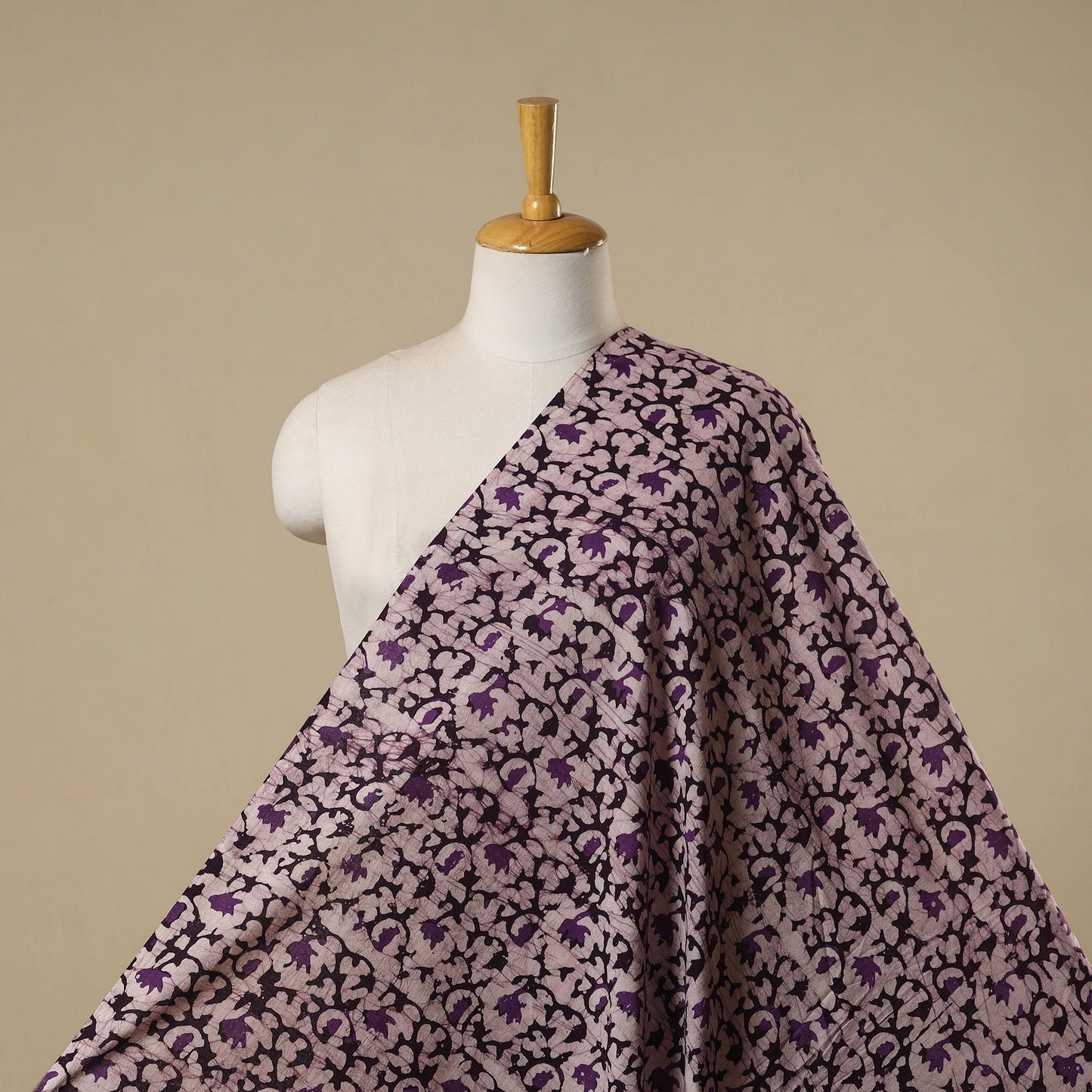 Kutch hand batik cotton fabric 04 - handcrafted