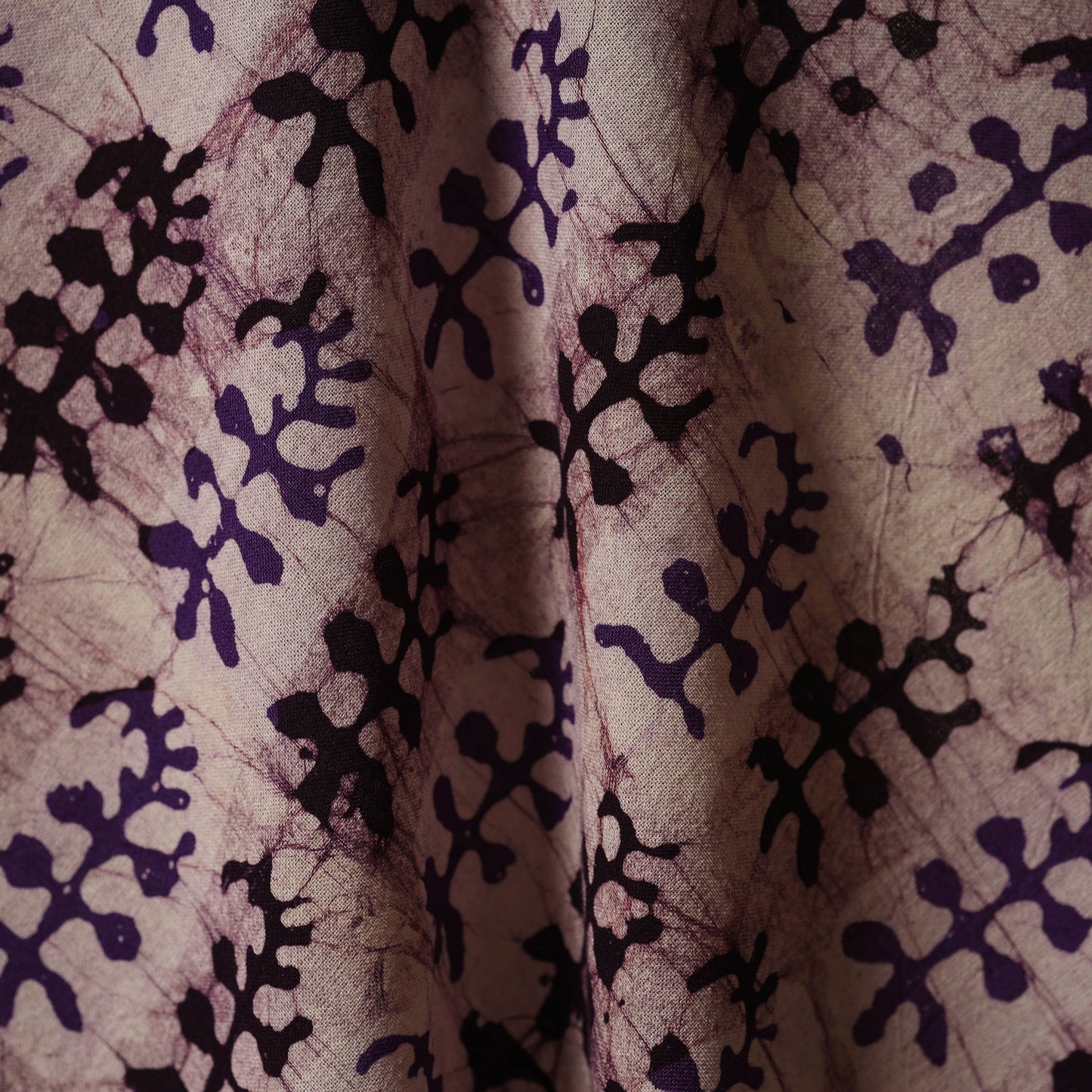 Kutch hand batik cotton fabric 23 - handcrafted