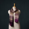 Kutch printed mashru silk stole 36 - handcrafted