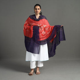 Buy Purple Kutch Bandhani Dupatta Online in India