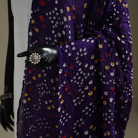 Kutch tie-dye cotton bandhani dupatta 73 - handcrafted