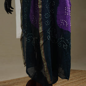 Kutch tie-dye cotton bandhani dupatta with border 40