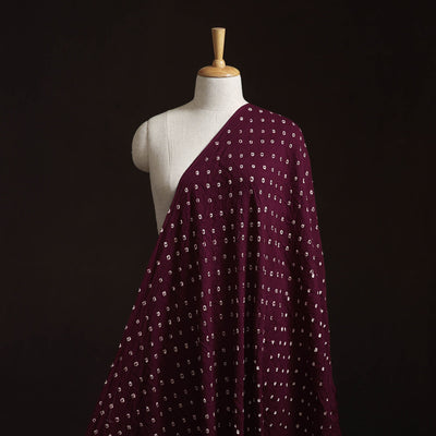 Kutch tie-dye cotton bandhani fabric 05 - handcrafted