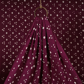 Kutch tie-dye cotton bandhani fabric 11 - handcrafted