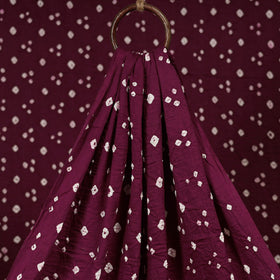 Kutch tie-dye cotton bandhani fabric 11 - handcrafted