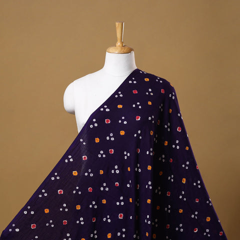 Kutch tie-dye cotton bandhani fabric 20 - handcrafted