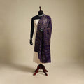 Purple - kutch tie-dye mul cotton bandhani dupatta 46