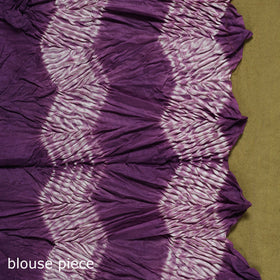 Kutch tie-dye pure cotton shibori saree 24 - handcrafted