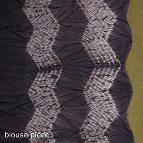 Kutch tie-dye pure cotton shibori saree 29 - handcrafted