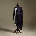 Kutch tie-dye mul cotton bandhani dupatta 13 - handcrafted