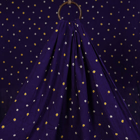 Kutch tie-dye pure mul cotton bandhani fabric 09