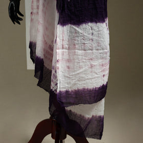 Kutch tie-dye mul cotton shibori bandhani dupatta 26