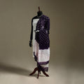 Kutch tie-dye mul cotton shibori bandhani dupatta 26